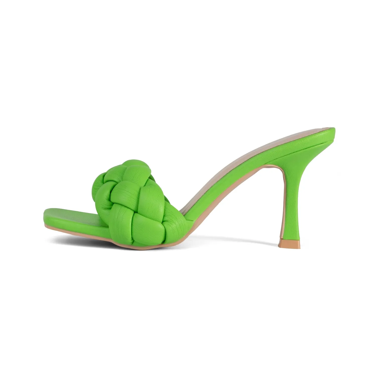 RAID Sandra Padded Mule in Green