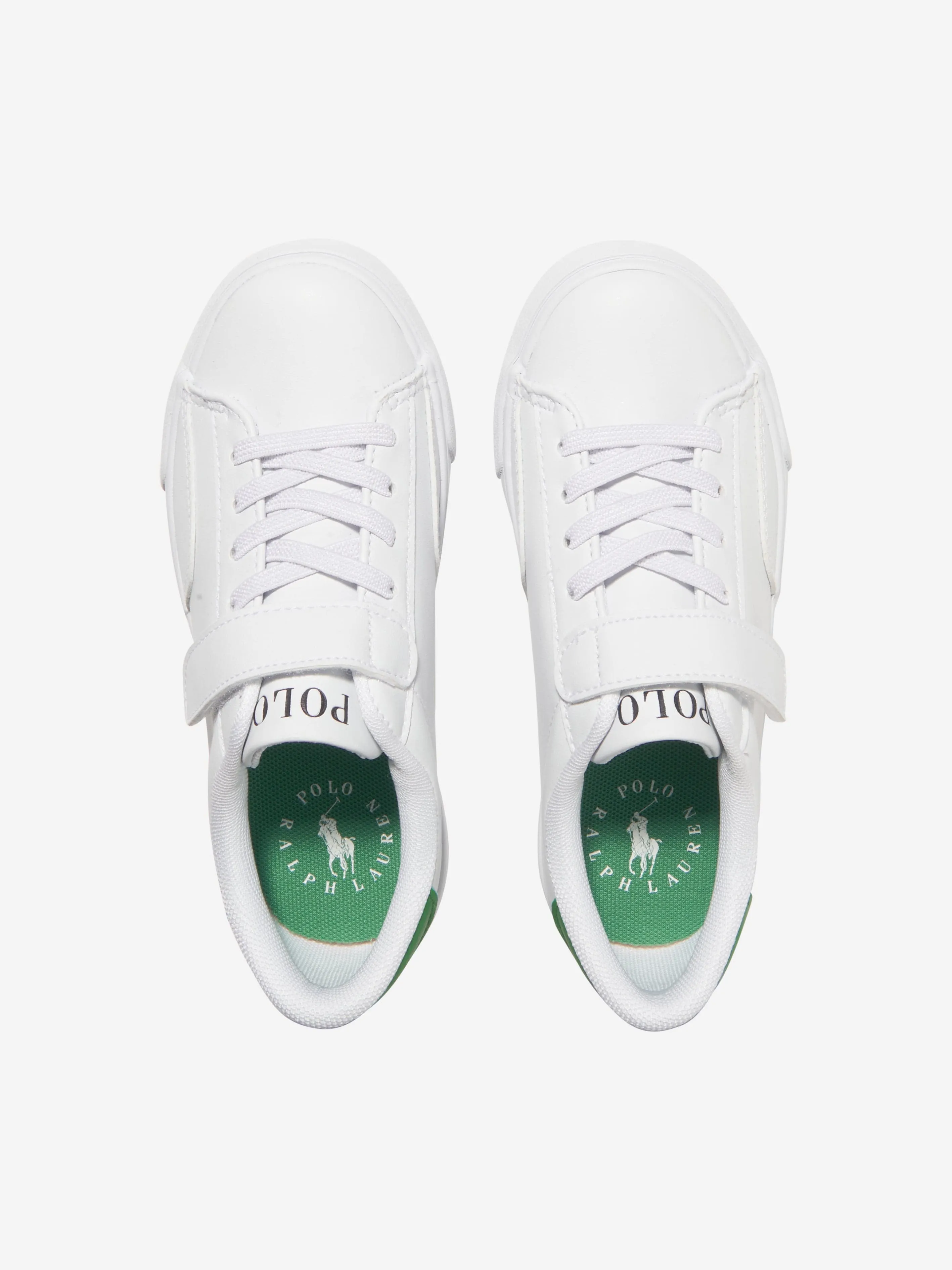 Ralph Lauren Boys Theron V Trainers in White