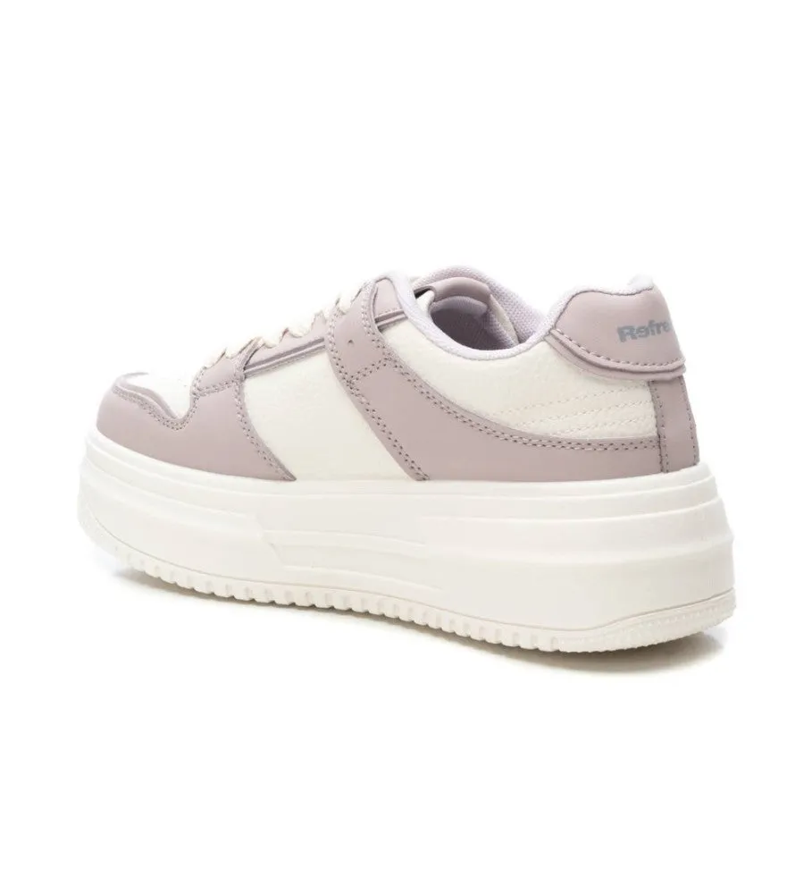 Refresh 171918 Lilac Womens Chunky Lace Up Trainers