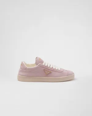 Suede sporty sneakers