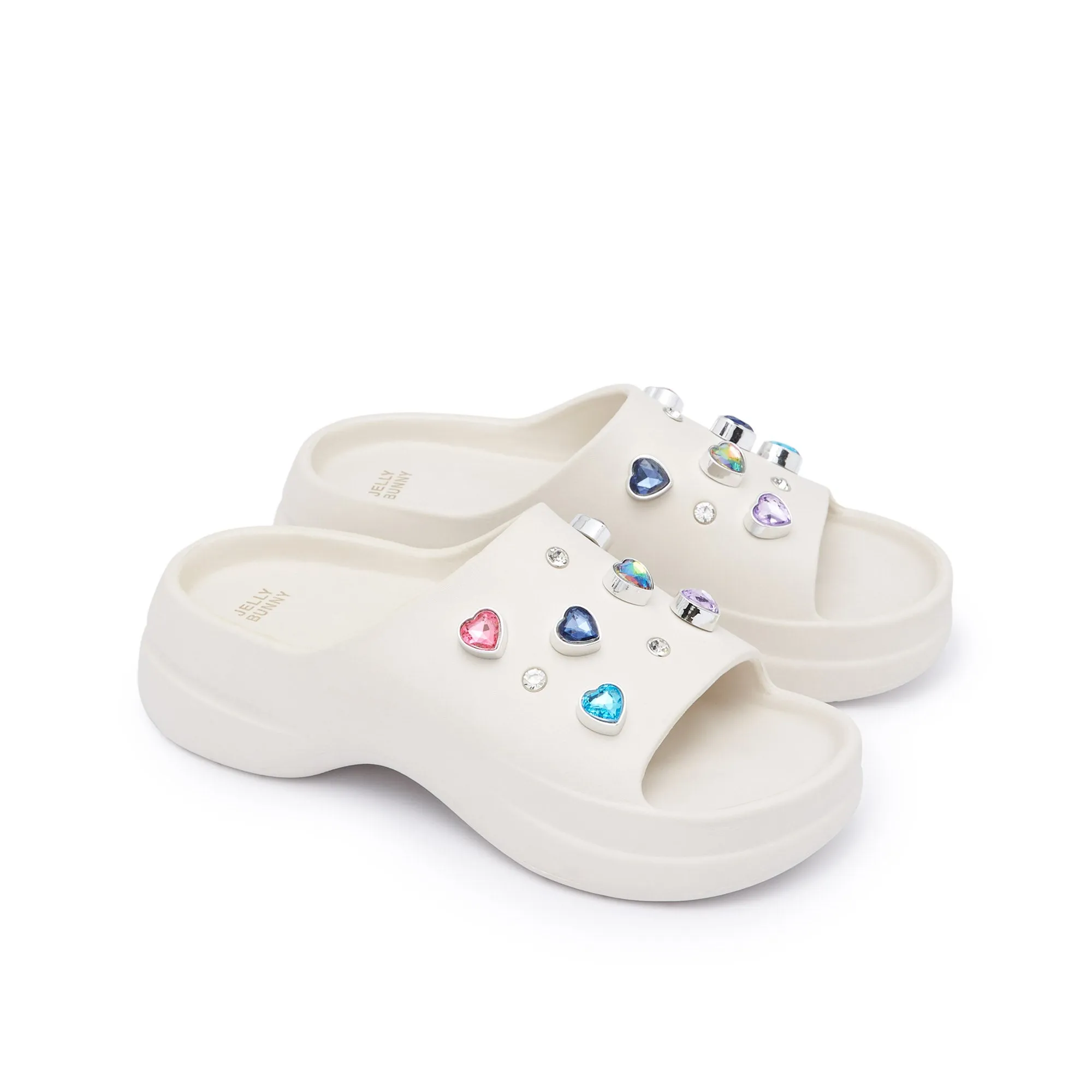 Sydney Heart Sandals Ivory