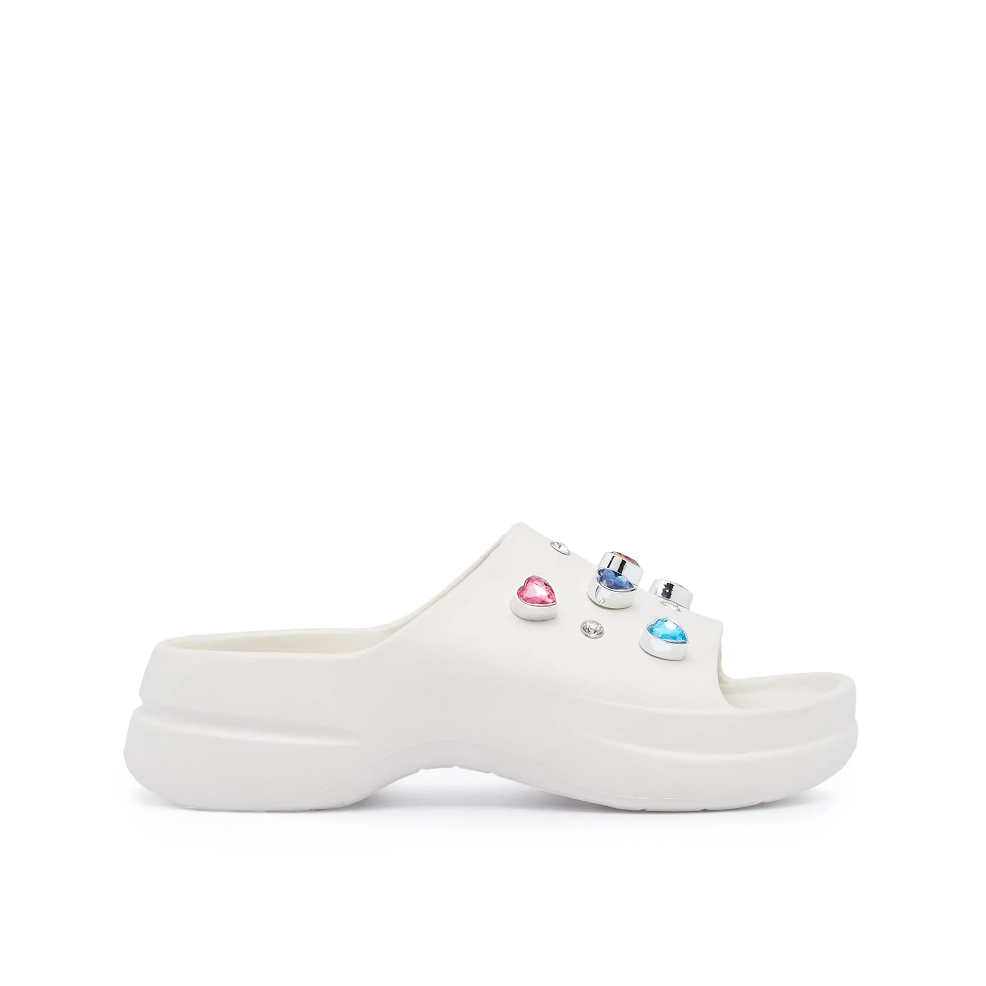 Sydney Heart Sandals Ivory