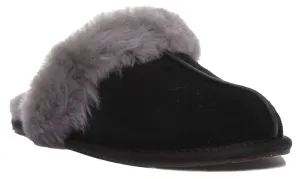 Ugg Australia Scuffette 2 In Black Grey For Women