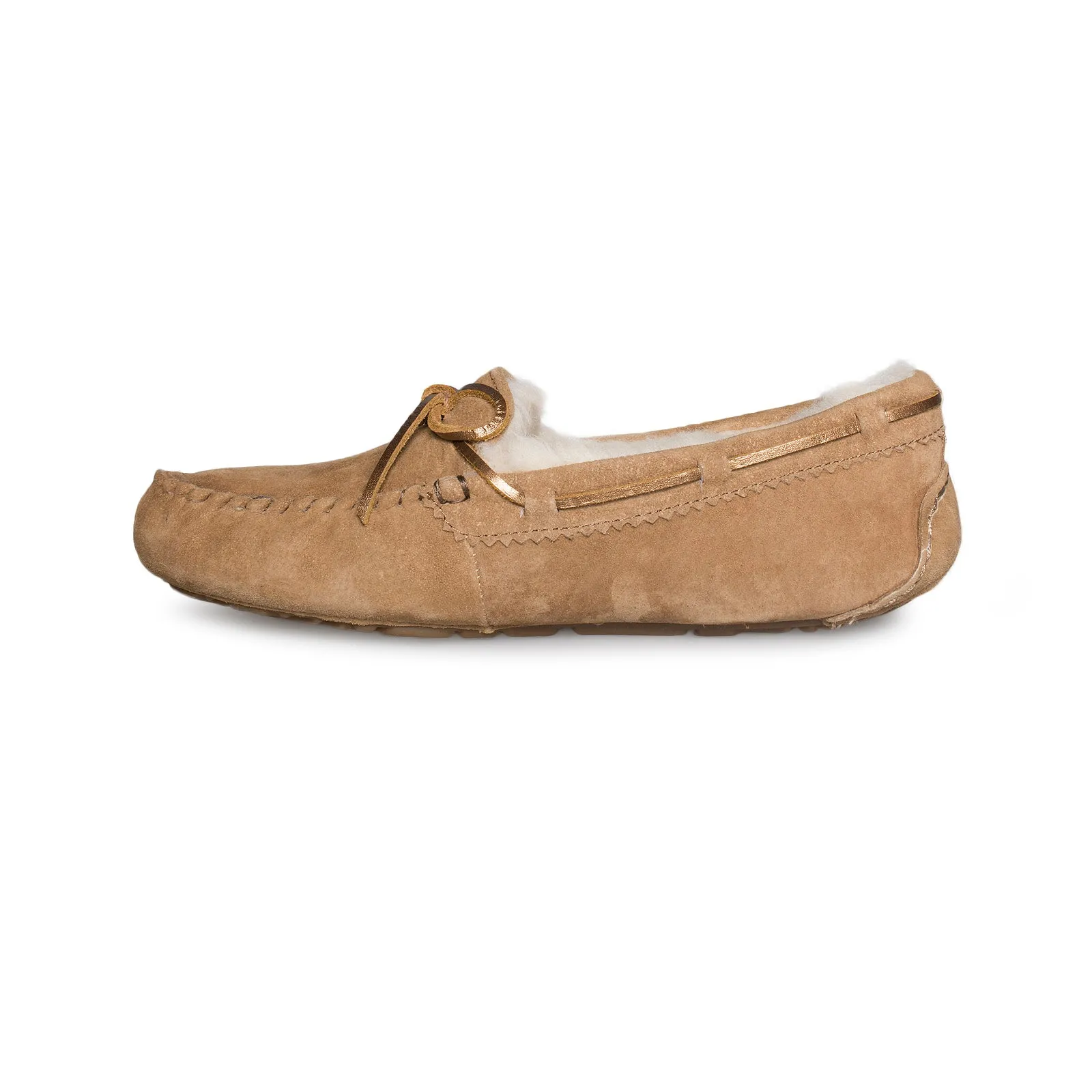 UGG Dakota Metallic Chestnut Slippers - Women's