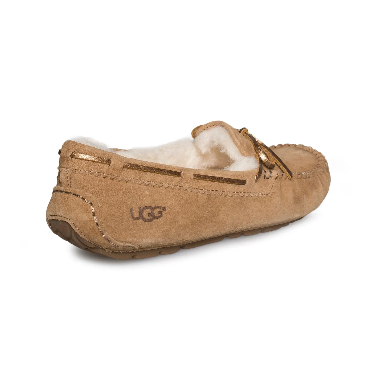 UGG Dakota Metallic Chestnut Slippers - Women's