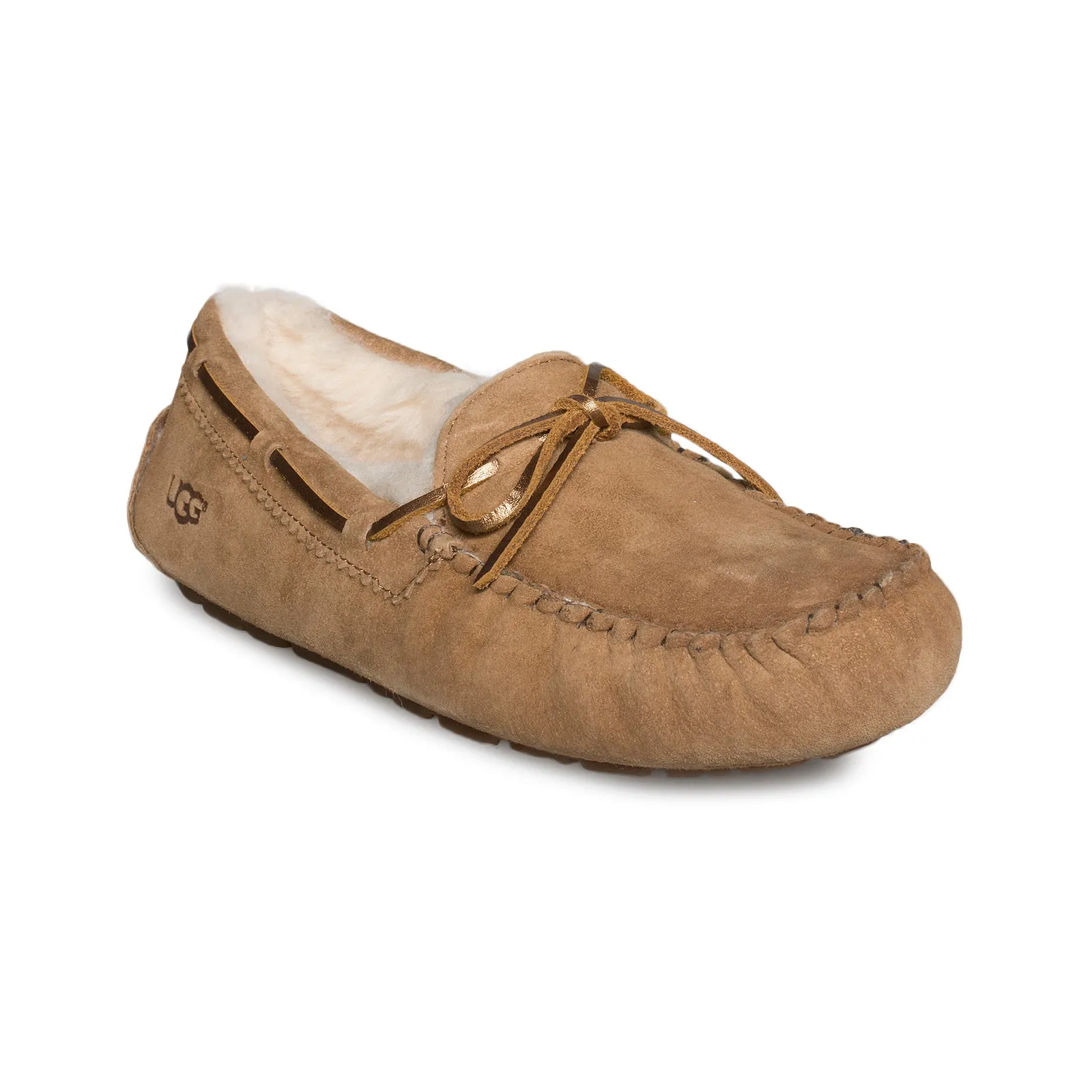 UGG Dakota Metallic Chestnut Slippers - Women's