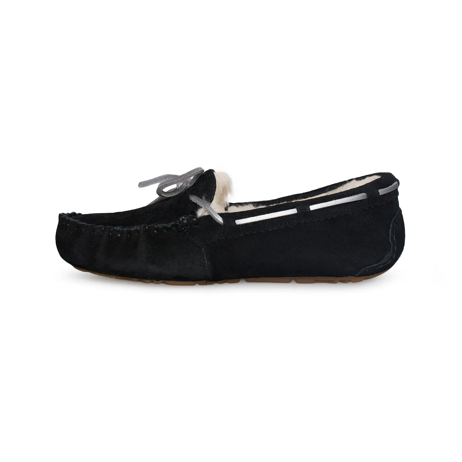 UGG Dakota Metallic II Black Slippers - Women's