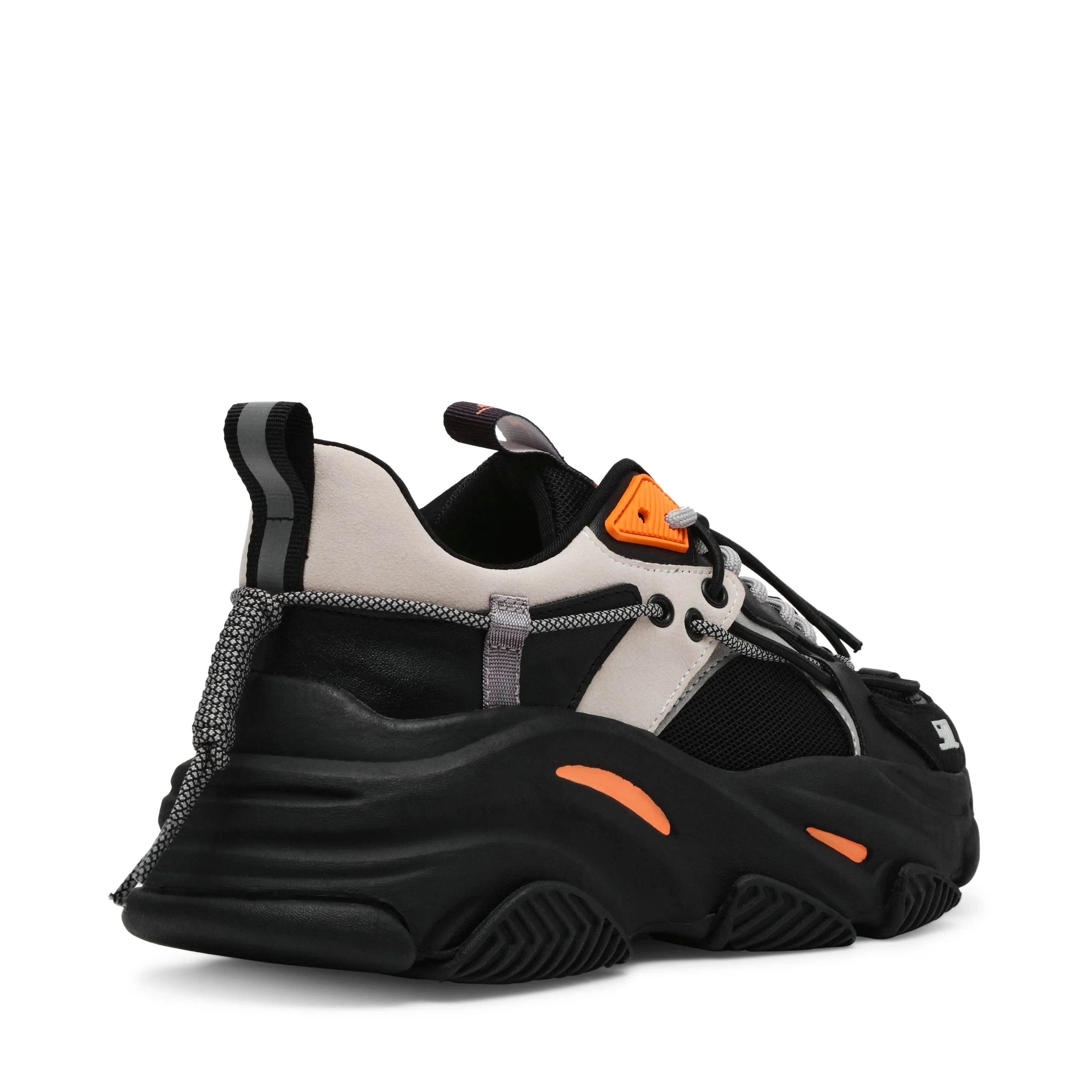 VAULT 2 BLACK/ORANGE SNEAKERS