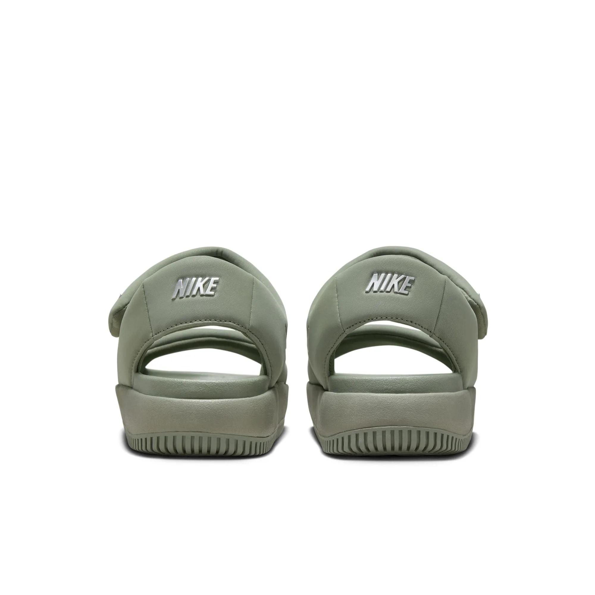 WMNS Nike Calm Sandal (Light Army/Metallic Silver)