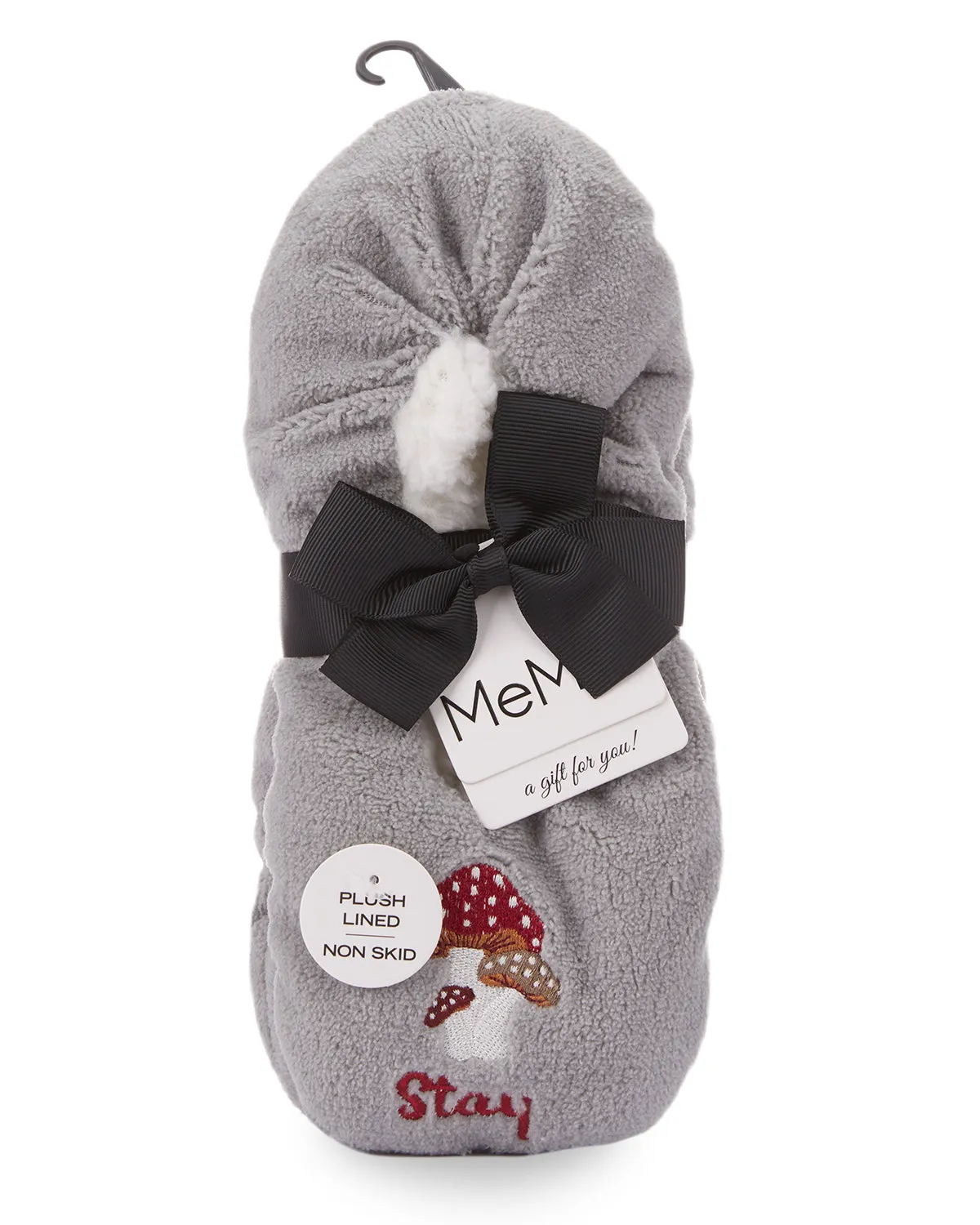 Women's Stay Wild Mushrooms Sherpa Lined Slippers